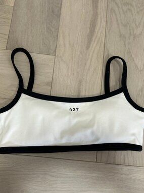 EUC 437 Micro Bra in Cream/Black